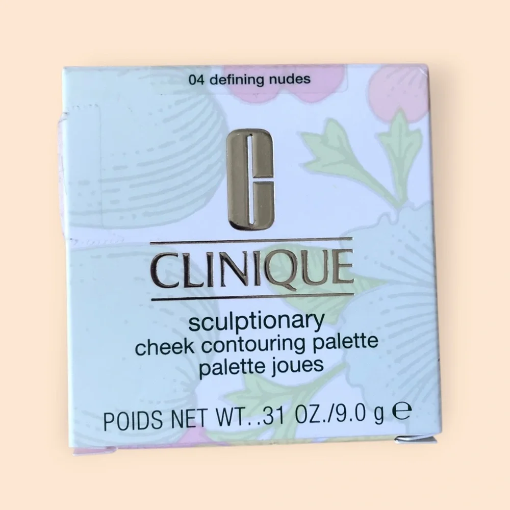 Clinique NEW Sculptionary Cheek Contouring Palette 04 Defining Nudes Makeup